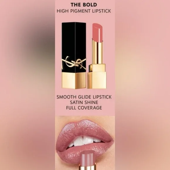 YSL Lipstick & 2 Headbands YSL Rouge Pur Coutour The Bold NIB &2 Velvet NIP Head